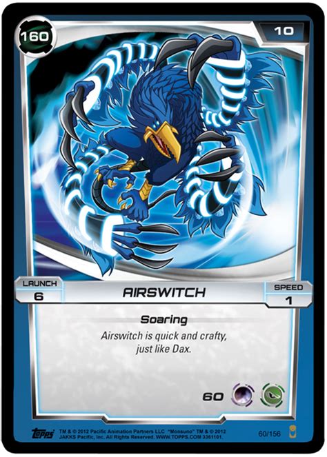 After signing in, tap the credit card you want to lock or unlock; Airswitch (card) | Monsuno Wiki | Fandom powered by Wikia