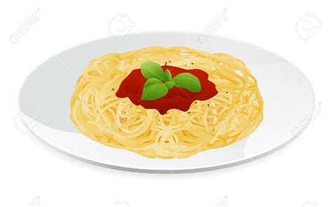 Pasta Clipart Spaghetti Clipart Pencil And In Color Spaghetti 