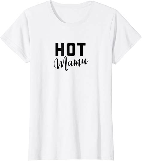 womens hot mama tee shirt clothing