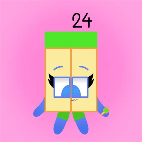I Tried Drawing Numberblock 24 In Another Arrangement Fandom