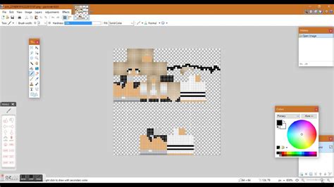 Minecraft Skin 64x64 Pixels Layouts Boys