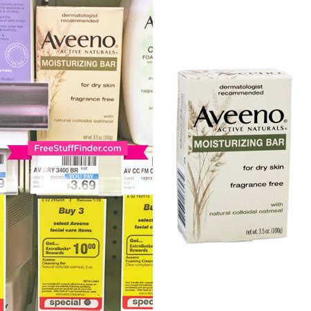 Aveeno moisturizing bar for dry skin, with nourishing oat, cleanses and soothes your skin. *HOT* $0.36 (Reg $3.69) Aveeno Moisturizing Bar Soap at CVS