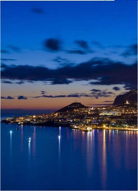 Madeira Island at Night, Portugal | Madeira island, Voyage, Airplane view
