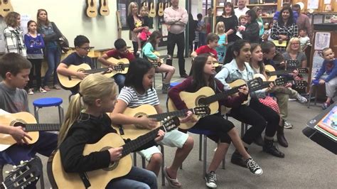 5th Grade Guitar Class Youtube