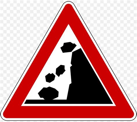 Warning Sign Landslide Traffic Sign Png 1280x1142px Warning Sign