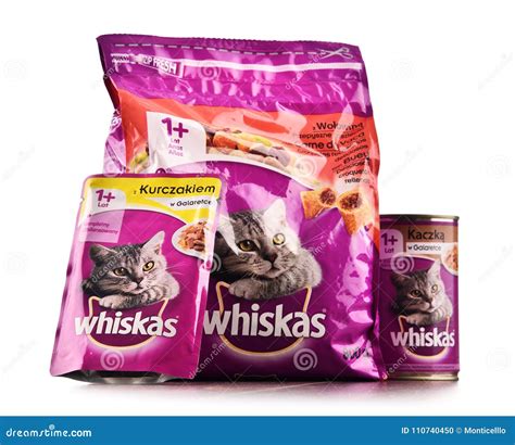 Whiskas Cat Food Products Of Mars Incorporated Editorial Image Image