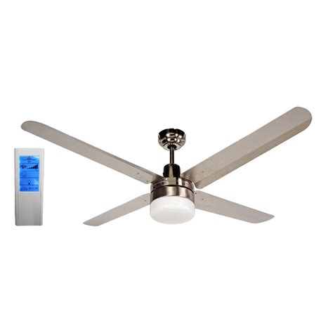 Purchase remote controlled 48 inch lighting ceiling fan with elegant designs. Blizzard 4 Blade 48 inch 316 Marine Grade Stainless Steel ...