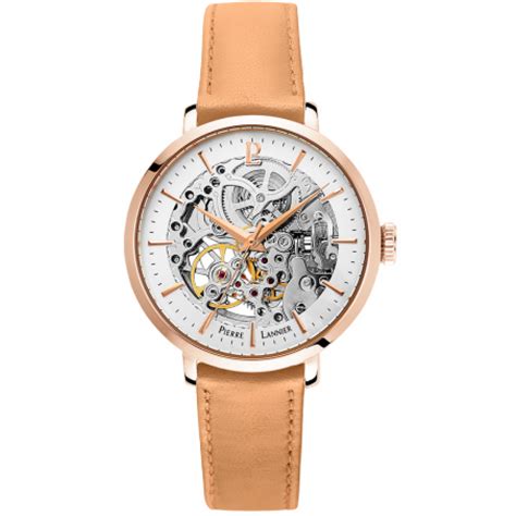 44mm bracelet en cuir noir prix ferme, merci pour votre compréhension. Montre Pierre Lannier 309D929 - Automatique Femme Cuir ...