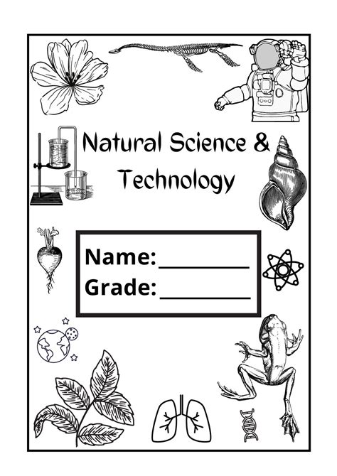 Natural Science Technology Book Covers X Teacha