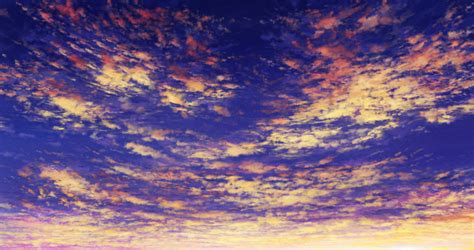 Safebooru Aoha Twintail Blue Sky Clouds Cloudy Sky Commentary Request Day Highres No Humans