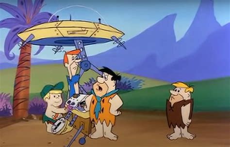 The Jetsons Meet The Flintstones De Animatiefilm Uit 1987 Cartoons