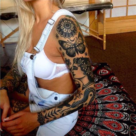 Tattoo Sleeve Ideas For Women Full And Half Sleeve Tattoos