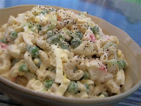 There are 300 calories in 1 scoop of ono hawaiian bbq macaroni salad.: Ono Macaroni Salad | Recipe | Food recipes, Macaroni salad ...