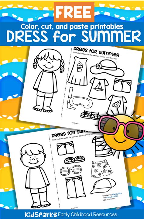 Clothes Worksheet For Preschool