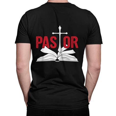 Novelty Pastor T Shirt Pastor 100 Cotton Tee Clothing