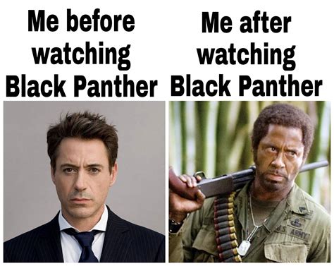 I Saw Black Panther Yesterday Rmemes
