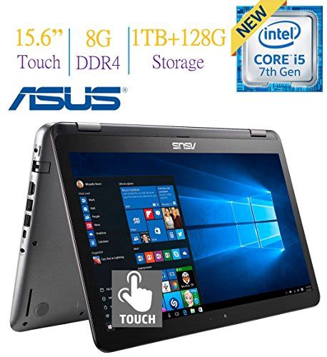 Asus 156 2 In 1 Fhd Touchscreen 1920 X 1080 Display Laptop Pc 7th Gen