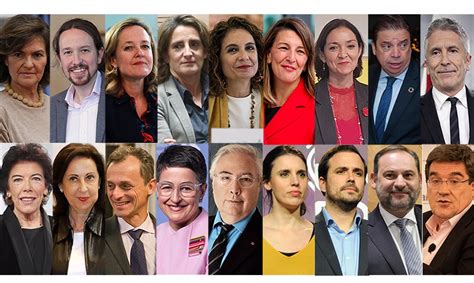 Estos Son Los 22 Ministros Del Gobierno De Coalición De Pedro Sánchez Hot Sex Picture