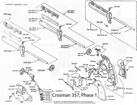 Schematic Crosman Trigger Assembly Diagram