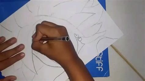 Speed Drawing Kefla Ssj Dragon Ball Super Youtube