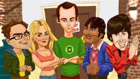 Big Bang Theory Animation The Big Bang Theory Sheldon Cooper Leonard