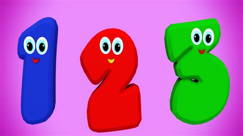 Numbers Song For Kids 3d Nursery Rhymes And Childrens Songs For