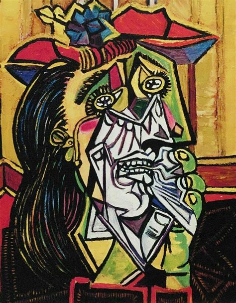 Pablo Picasso Weeping Woman With Red Hat Limited Edition Colour Gicl