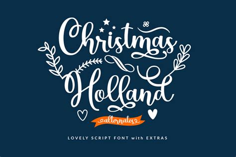 Christmas Holland Font