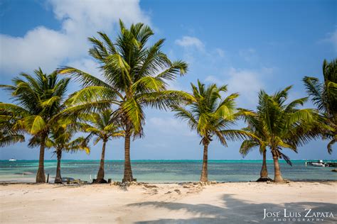 White Sandy Beaches Ambergris Caye Belize Jose Luis Zapata Photography