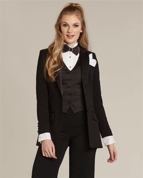 Buy Long Black Peak Lapel Tux Jacket Shop Tuxedo For Prom Woman