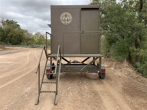 Trailer Deer Blinds Trailer Hunting Blinds Texas Wildlife Supply