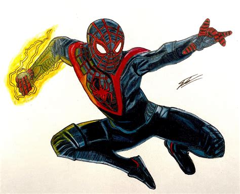 Miles Morales Drawing