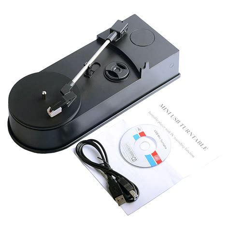 3345rpm Portable Usb Turntable Vinyl Lp Record Player Vinyl Turntables
