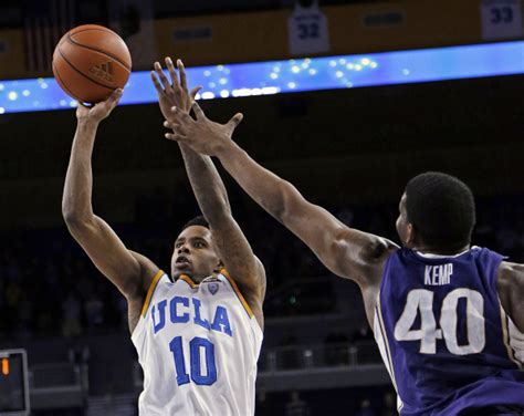 While leading the fast break, powell went behind the back to burn stephen f. Drew's buzzer-beater saves UCLA from ugly loss - Orange County Register
