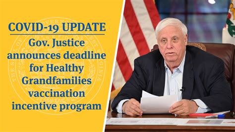 Covid 19 Update Gov Justice Announces Deadline For Healthy