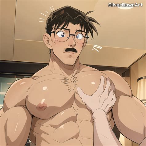 Rule 34 Ai Generated Detective Conan Dilf Gay Glasses Male Male Only
