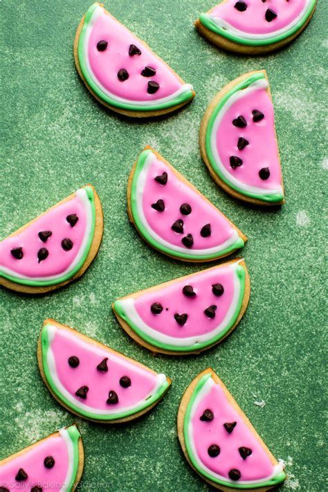 Watermelon Sugar Cookies Video Sallys Baking Addiction