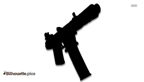Fortnite Guns Silhouette Vector Clipart Images Pictures