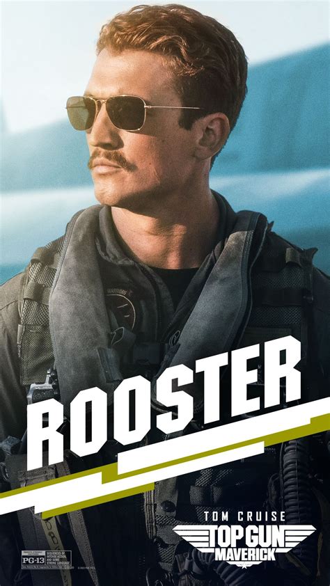 Top Gun Maverick Miles Teller Character Poster Movies Photo