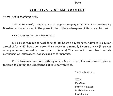 This free, printable employment confirmation letter is great for people who need to verify that they have a job for loan or residency purposes. Our Canada Dream Diary: NBPNP Full Application