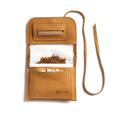 Rolling Tobacco Pouch Handmade Leather Tobacco Caseholder Elf
