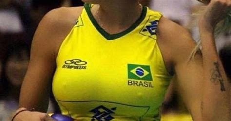 1 in the world, and it was attempting to win its third straight fivb volleyball nations. Thaisa Menezes Daher - Hottest Indoor Volleyball Girl at ...