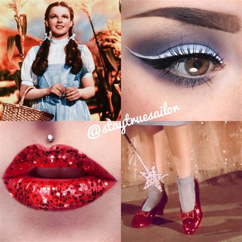Dorothy Inspired Makeup Wizard Of Oz Dorothy Wizard Of Oz