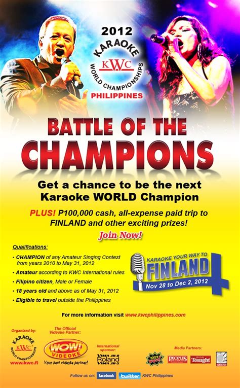 sugarsmile singing champs battle for the karaoke world championship philippines