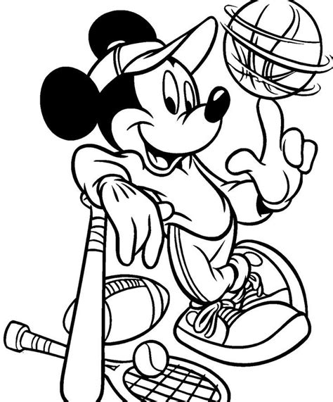 They are the most famous couple in the cartoon! Mickey Mouse Balloon Coloring Pages - Coloring Home