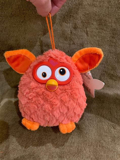 Quiron Famosa Furby Furbies Boom Orange Plush Soft Toy With Tag