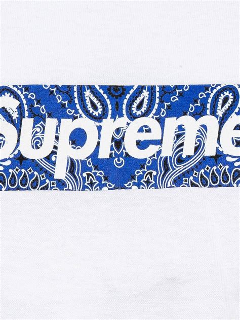 Supreme Bandana Box Logo T Shirt Farfetch