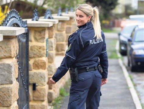 Pretty German Police Officer Adrienne Koleszar 20 Pics