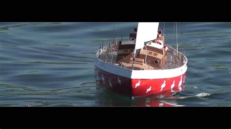 Rc Boat Atlantis Gaff Schooner Youtube