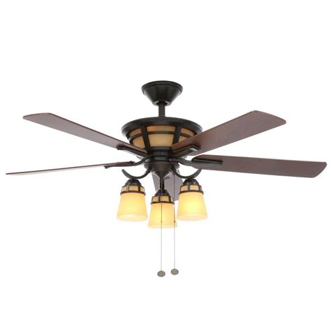 Vintage and antique electric fan world. Hampton Bay Alicante 52 in. Indoor Natural Iron Ceiling ...